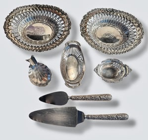 Estate Sterling Silver Assorted Tableware