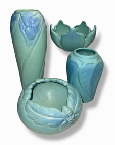 Collection Of Van Briggle Art Pottery, Colorado Springs, Colorado (4)