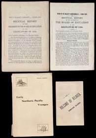 19th Century Historic Hawaiian Documents & Book, 1866, 1870, 1885 & 1896