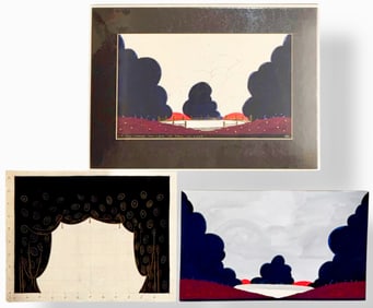 Tony Walton (British, 1934-2022) Original Scenic Design For The Film THE BOYFRIEND, 1971