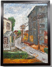 Mid-Century Provincetown Painting, Richard Allan George, MA