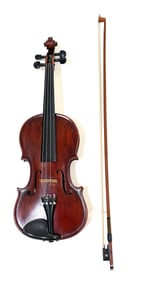 John Juzek Prague 1906 Master Art Copy Of Gagliano Violin w/ Penzel Bow / Case