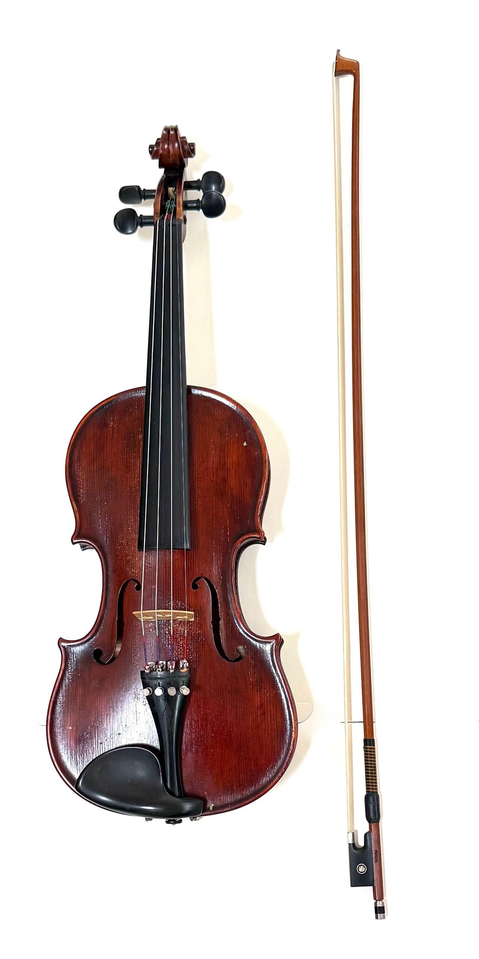John Juzek Prague 1906 Master Art Copy Of Gagliano Violin w/ Penzel Bow / Case (1 of 9)