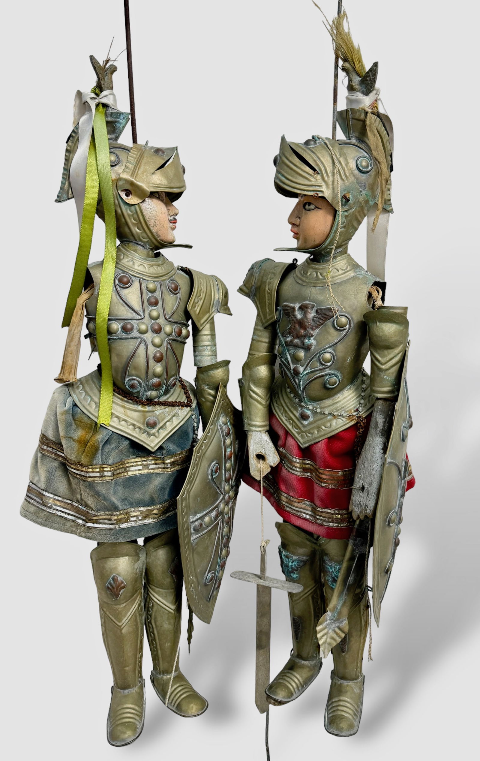 Sicilian Puppet Theater Opera Dei Pupi  Marionettes / Puppets, Medieval Knights (1 of 11)