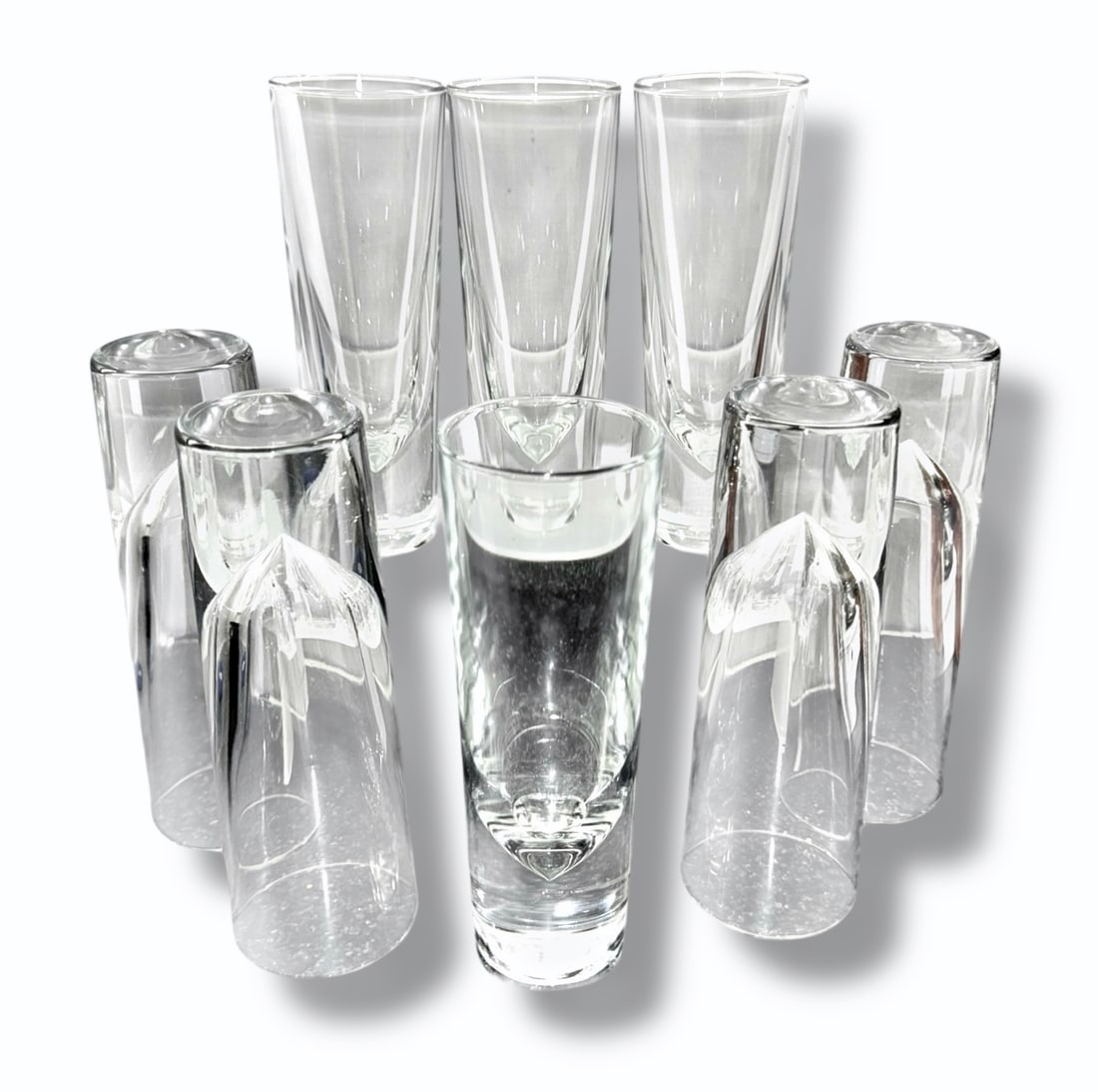 Carlo Moretti Modernist "Bullet" Italian Brunch Glasses (8) (1 of 5)