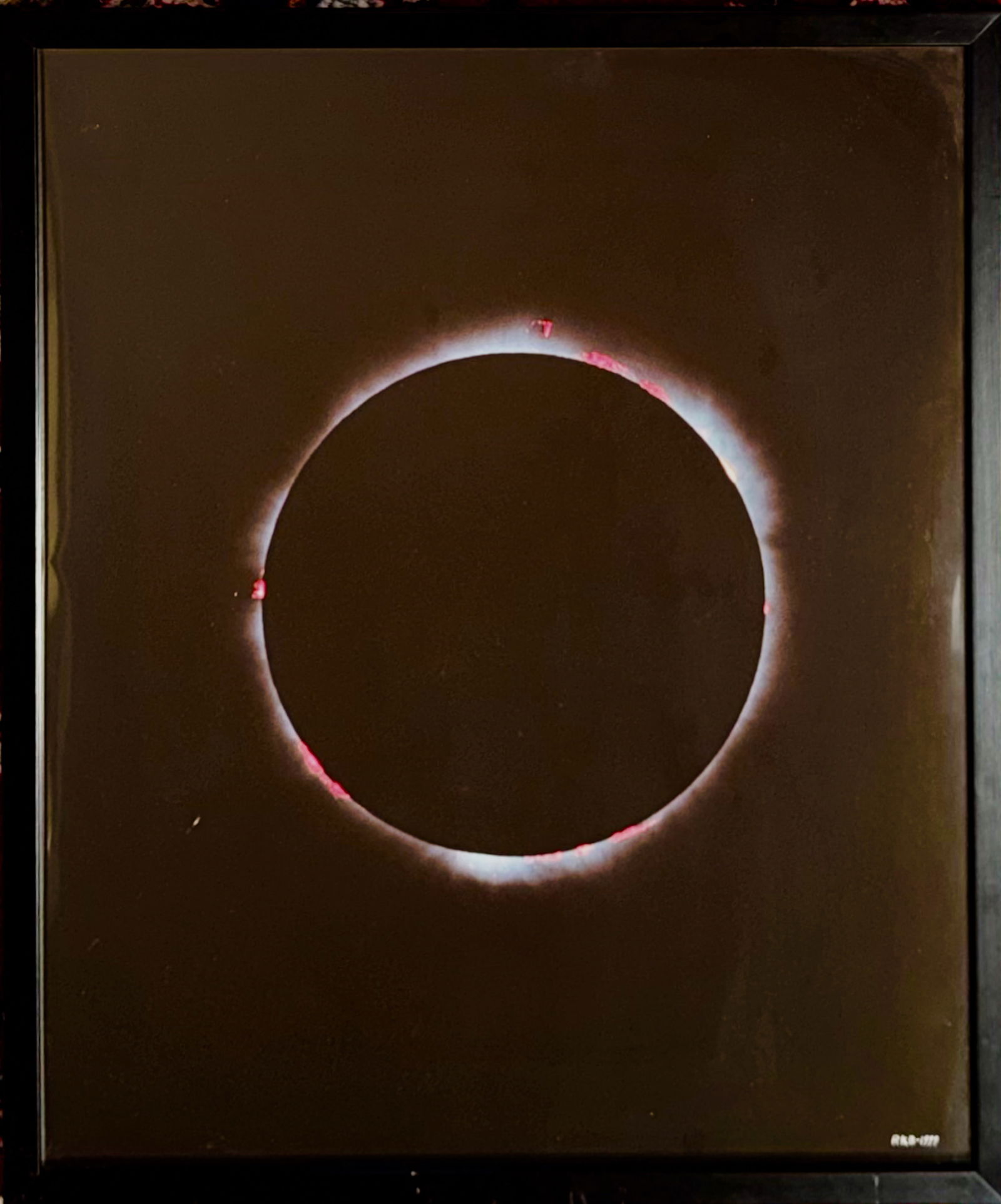 Total Solar Eclipse Photograph, EKB, 1999 (1 of 3)