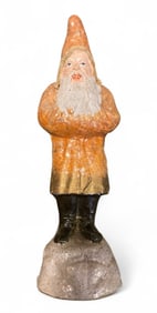 Antique German Belsnickle Papier Mache Candy Container
