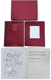 SATAN IN GORAY, Bashevis Singer, Illustrator Ira Moskowitz, 1981