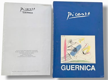 Pablo Picasso (Spanish, 1881-1973) Portfolio " GUERNICA" Phillipe Lebaud, Paris, 1990