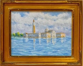 Lisa Cuscuna (American, 20th c.) VENICE DAWN