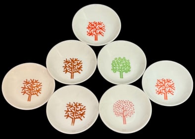 Iconic Four Seasons Restaurant N.Y. "Butter Plate Dishes" (7)