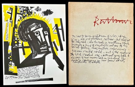 Abraham Rattner (American, 1895-1978) Twenty-Four Plates Portfolio, 1956