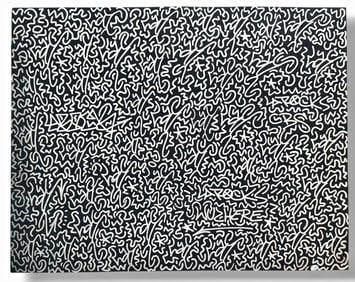 LAII Urban Graffiti Painting, Tagged Throughout LAROCK WUZ HERE