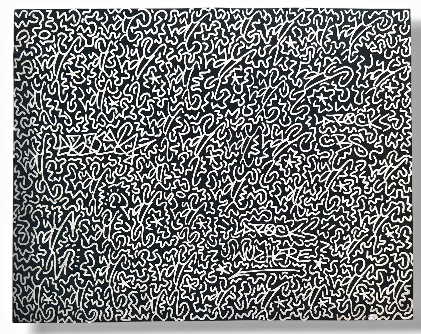 LAII Urban Graffiti Painting, Tagged Throughout LAROCK WUZ HERE (1 of 5)