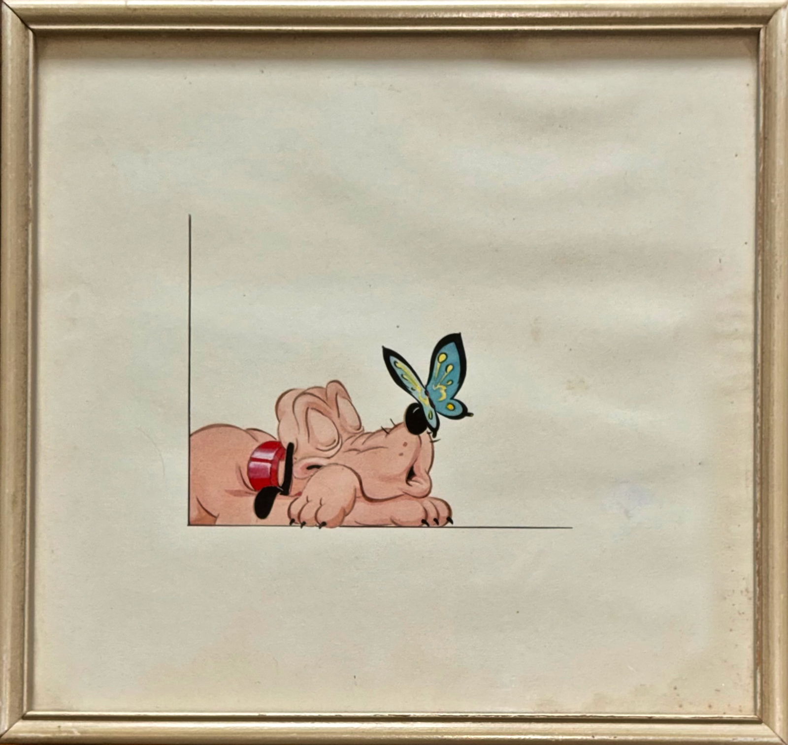 DISNEY Original Studio Drawing "PLUTO" 1950s (1 of 4)