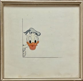 DISNEY Original Studio Drawing "DONALD DUCK", 1950s