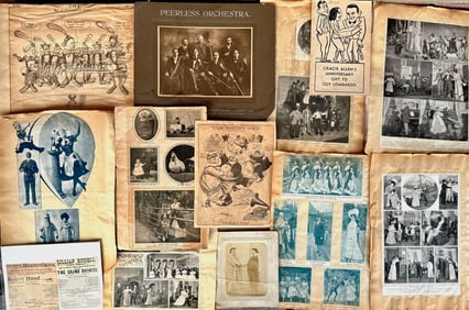 Vintage Group of Vaudeville & Circus Memorabilia