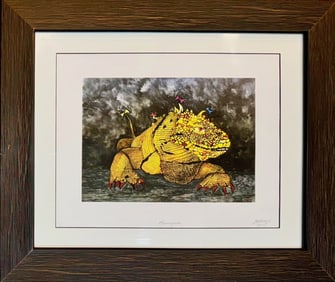 Paul Jauregui (American/Ecuadorian b. 1965) IGUANA, 2015