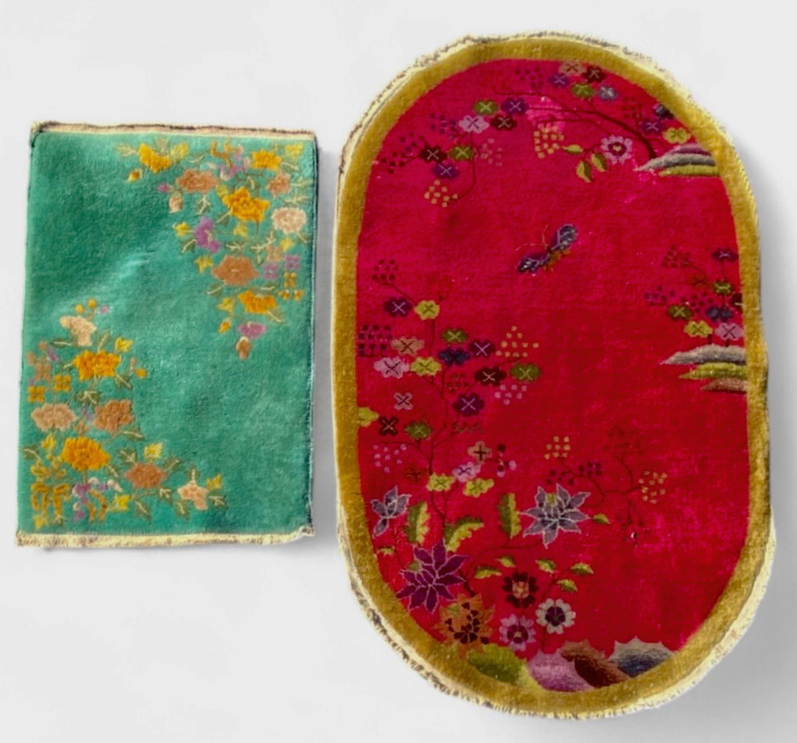 Art Deco Chinese Handmade Wool Rugs,  1920s  (2) (1 of 6)