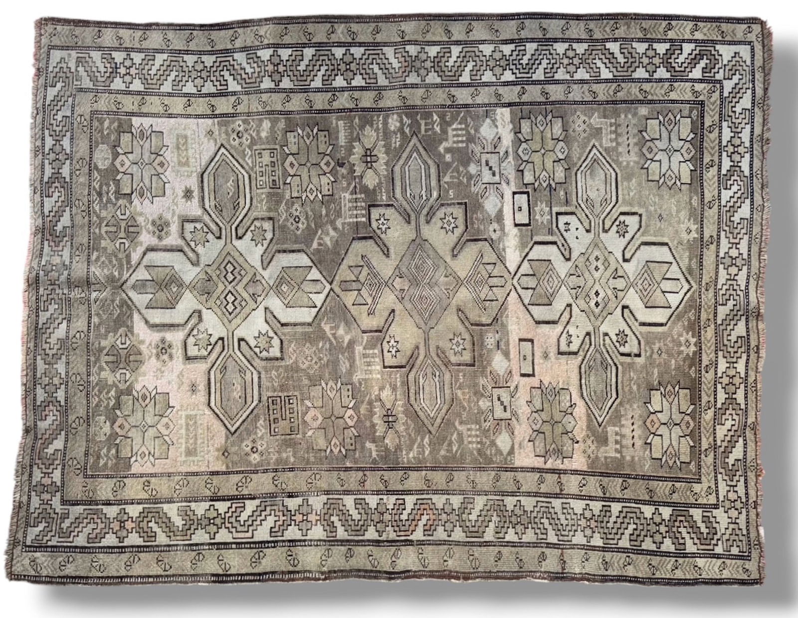 Antique Caucasian Shirvan Rug;    5'  x  3' 10" (1 of 6)