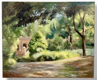 John LeGrand (American, 1921-2005) Bethesda Terrace, Central Park, N.Y.C. 1960s