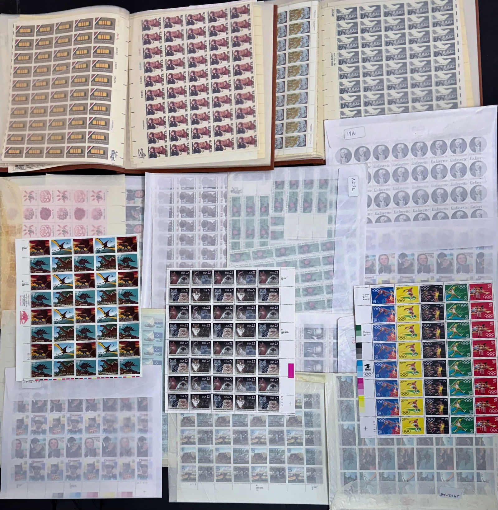 United States Mint Full Sheet Stamp Collection (175+) (1 of 5)