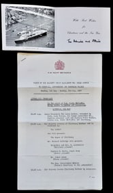 MAJESTY QUEEN ELIZABETH THE QUEEN MOTHER, H.M YACHT BRITANNIA , 1967