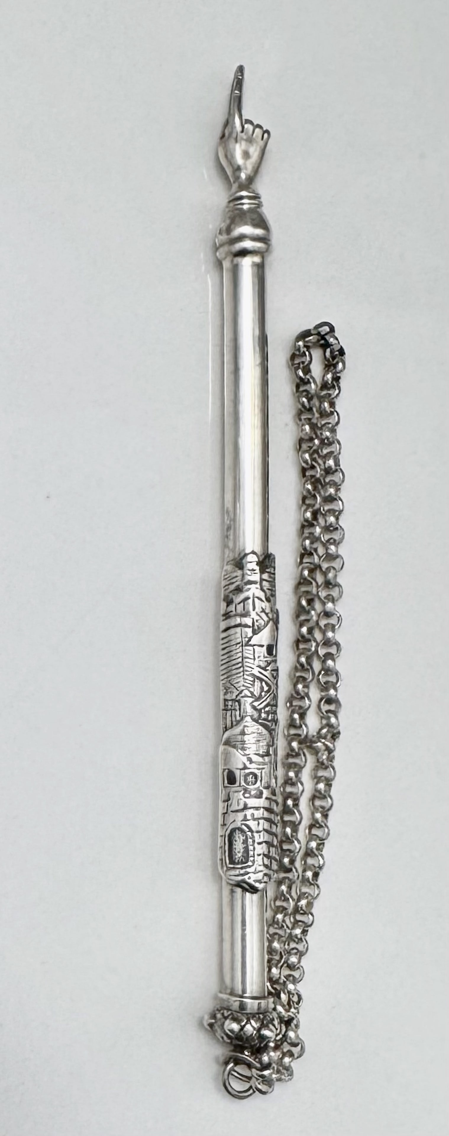 Judaica Sterling Silver Torah Pointer Yad (1 of 4)
