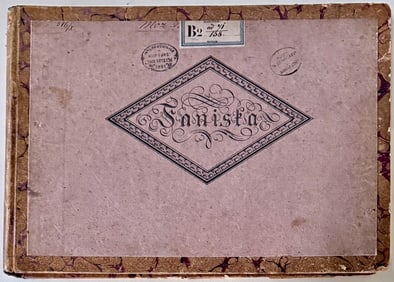 FANISKA,  Luigi Cherubini Original Music Manuscript In Facsimile