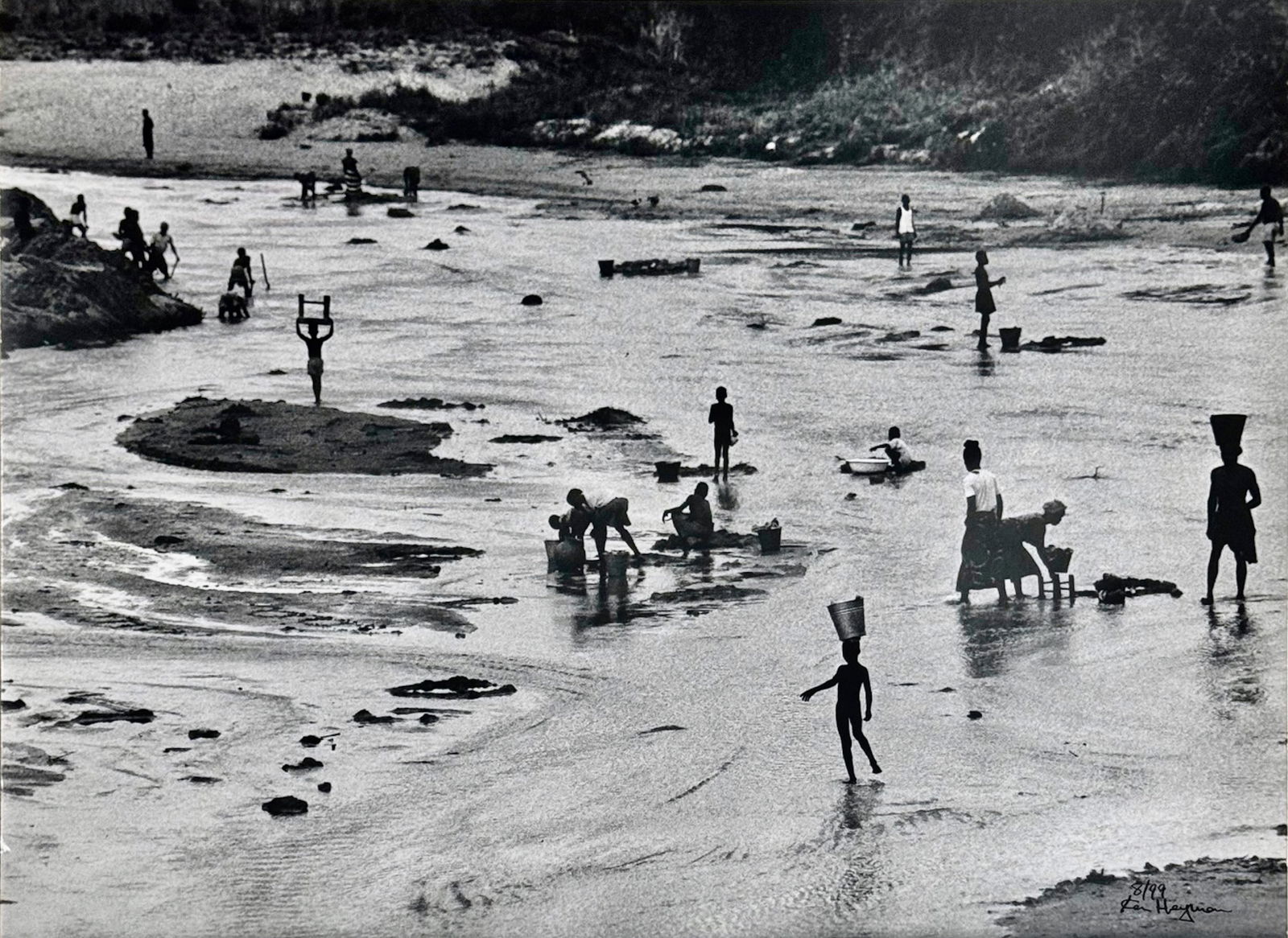 Ken Heyman "River Scene, Enugu, Nigeria" 1963 (1 of 6)