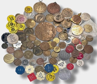 American Commemorative, Novelty Coins & Tokens (50+)