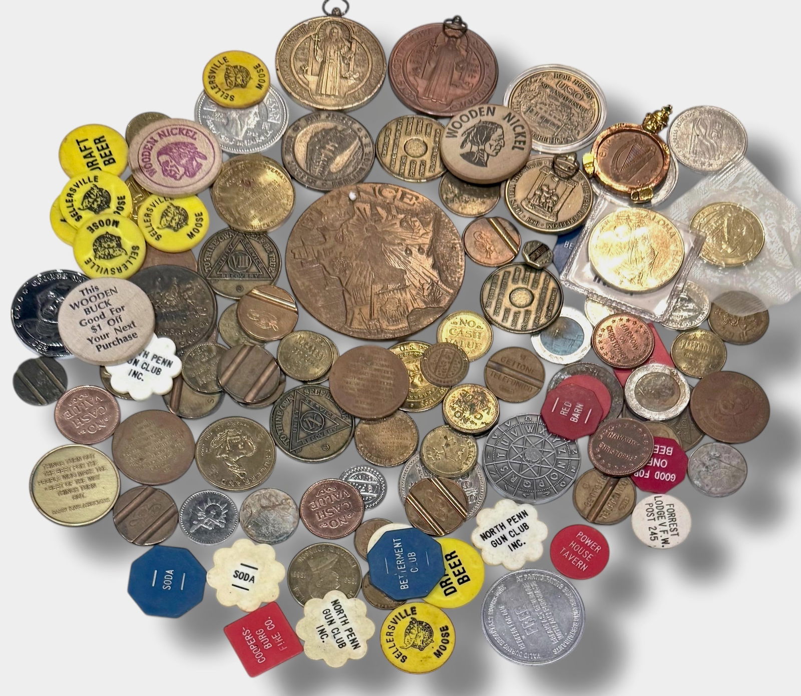 American Commemorative, Novelty Coins & Tokens (50+) (1 of 5)