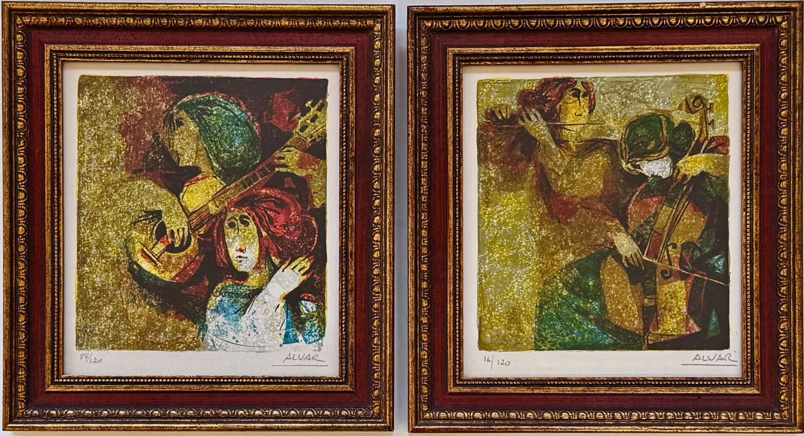 Sunol Alvar (Spanish, b. 1935) MUSICIANS, 1968 (1 of 5)