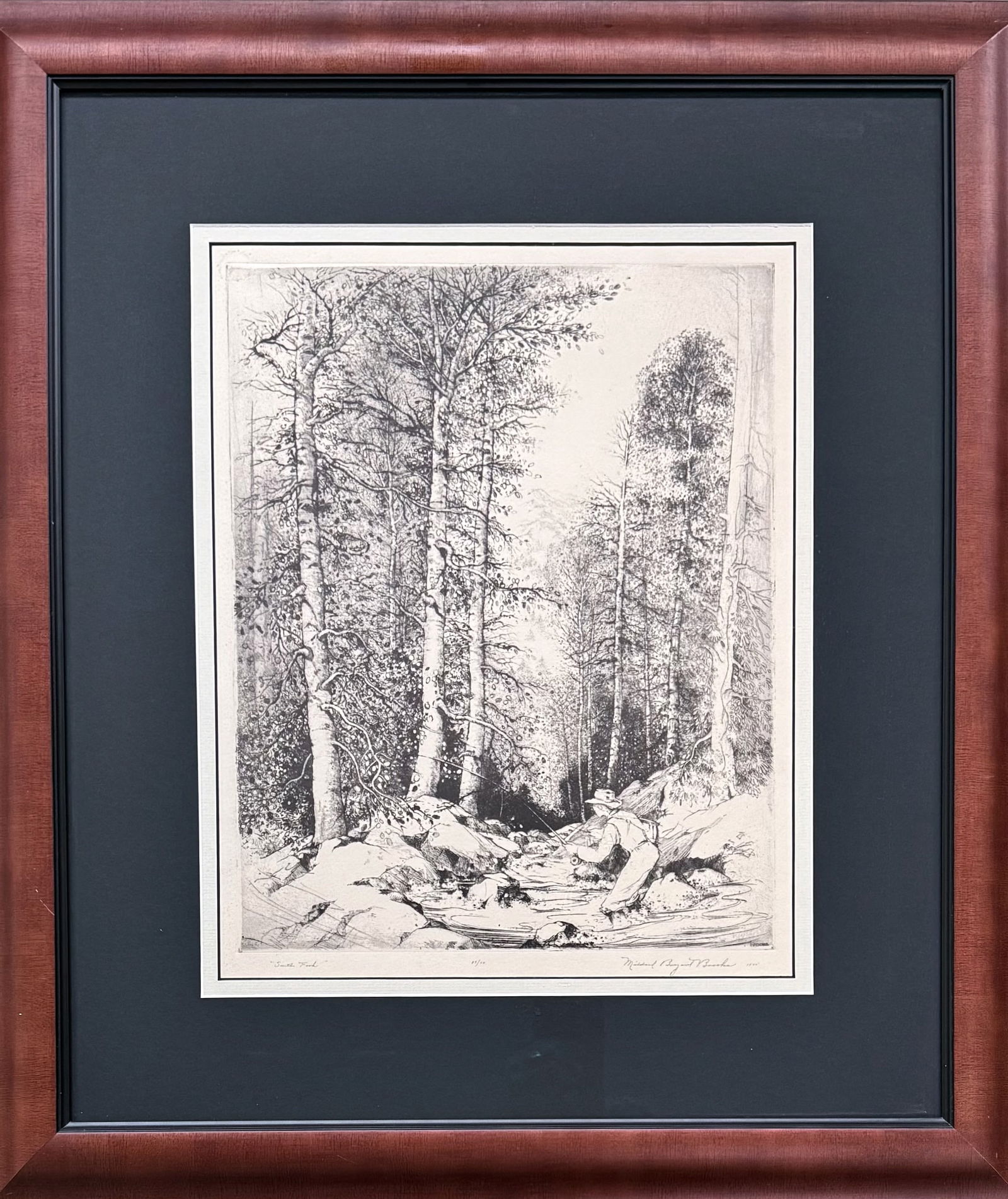 Mildred Bryant Brooks (American, 1901-1995) “South Fork" California, 1990 (1 of 5)