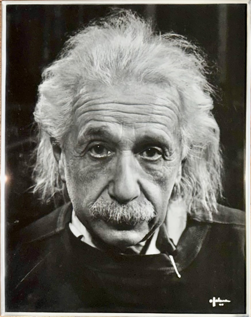 Phillipe Halsman Signed Photograph Of Albert Einstein (1 of 5)