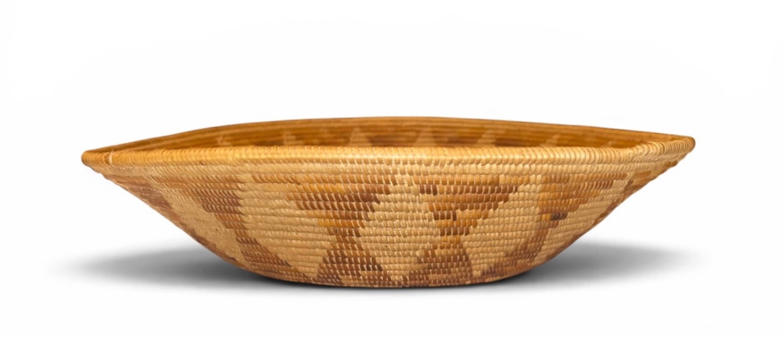 California Mission Basketry Bowl ca. 1900 (1 of 4)