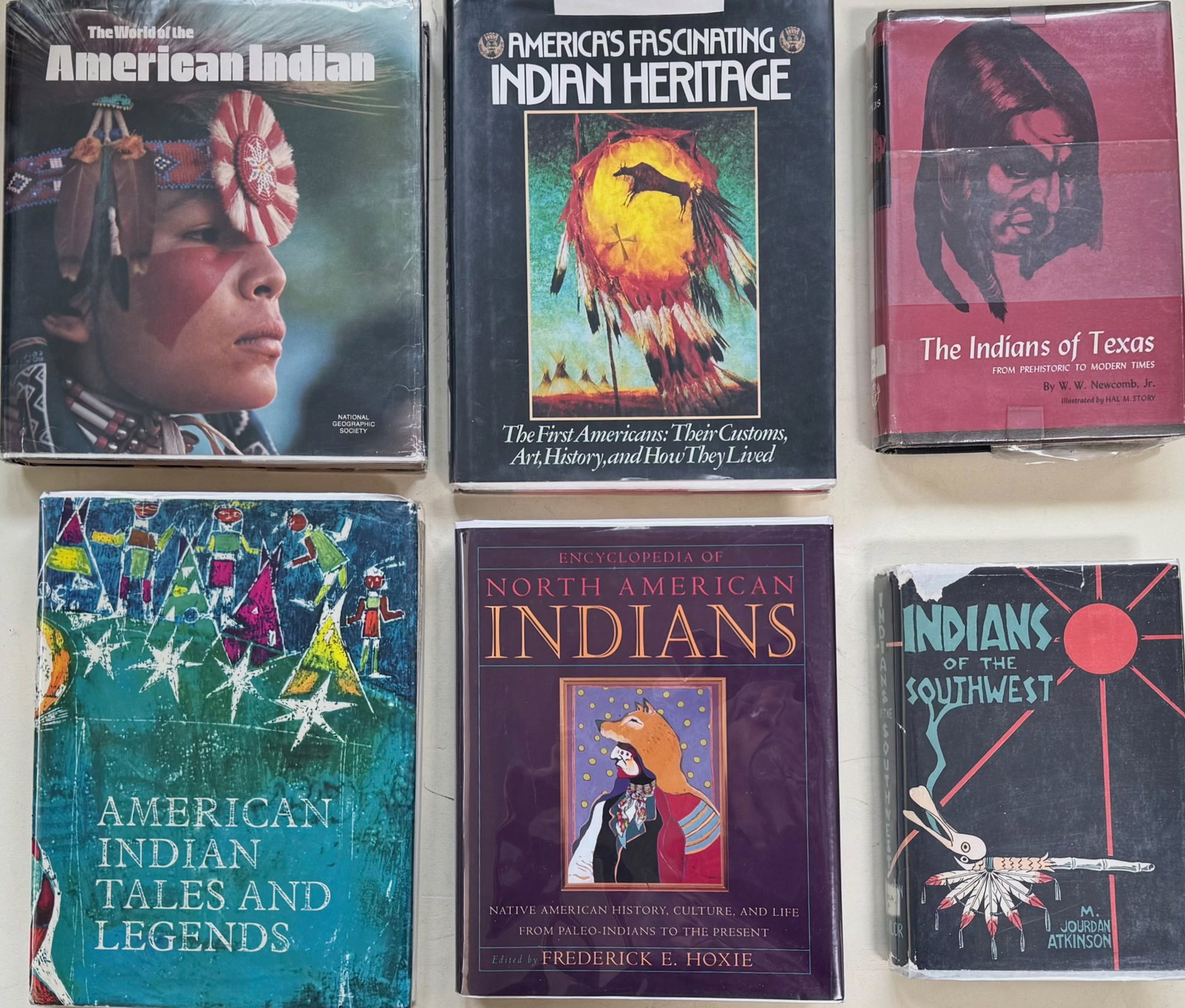 Native American Indians, Illustrated Books (6) (1 of 4)