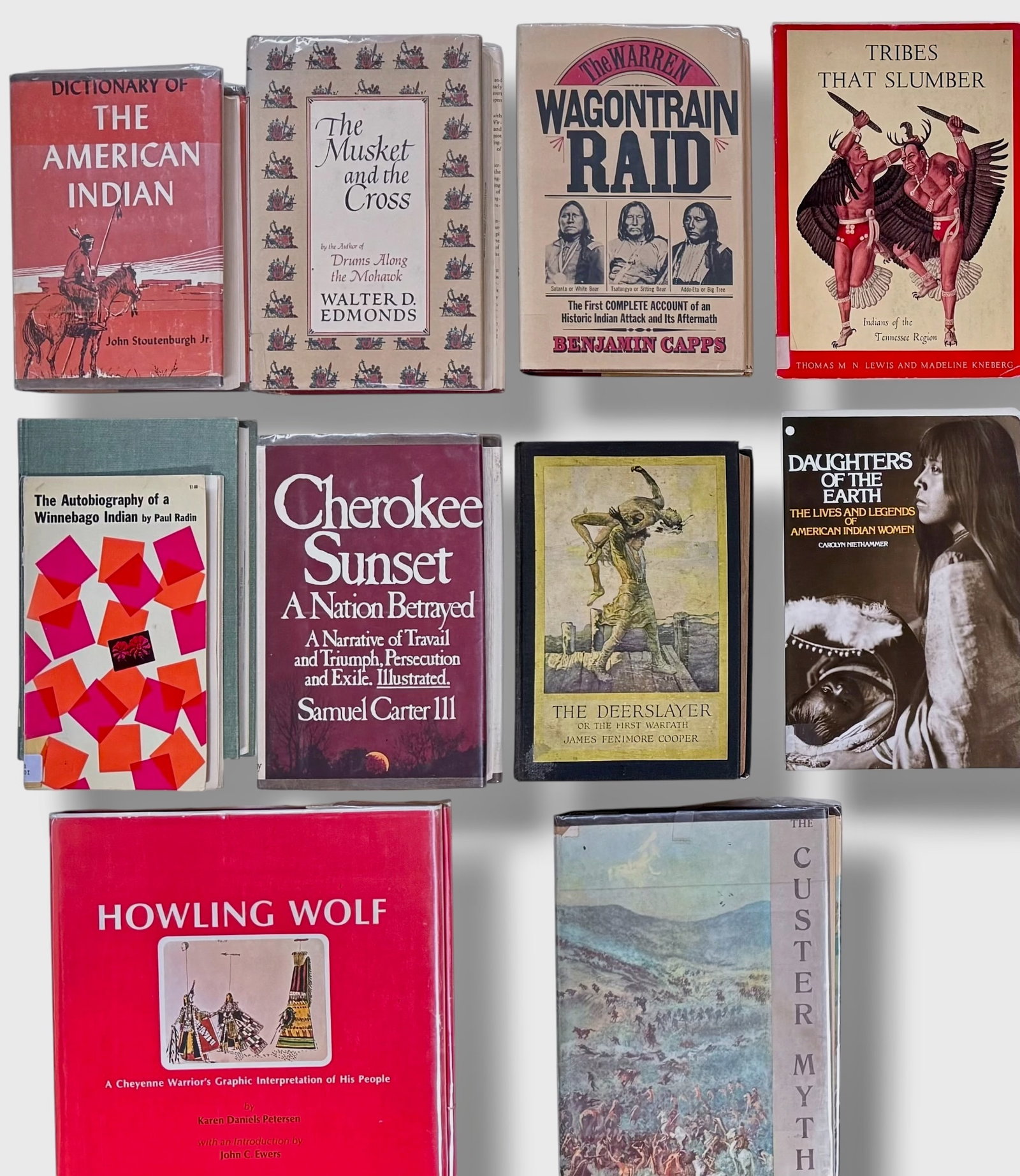 Native American Indian Books, Customs, History & Conflict (11) (1 of 4)