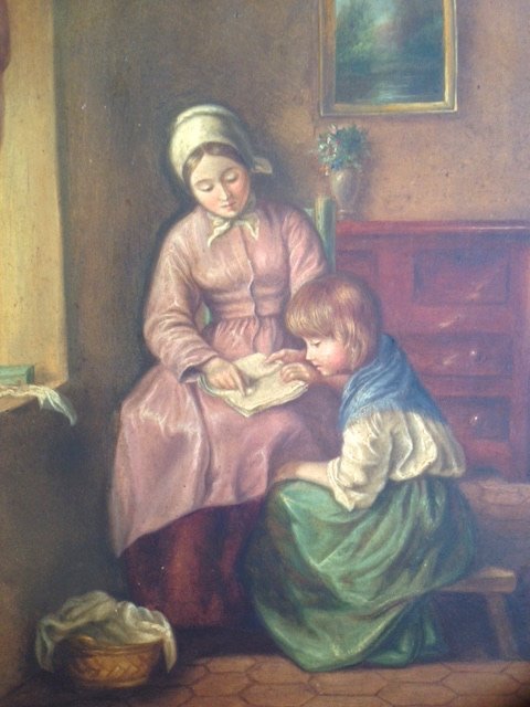 19th Century French School Oil Painting (1 of 3)