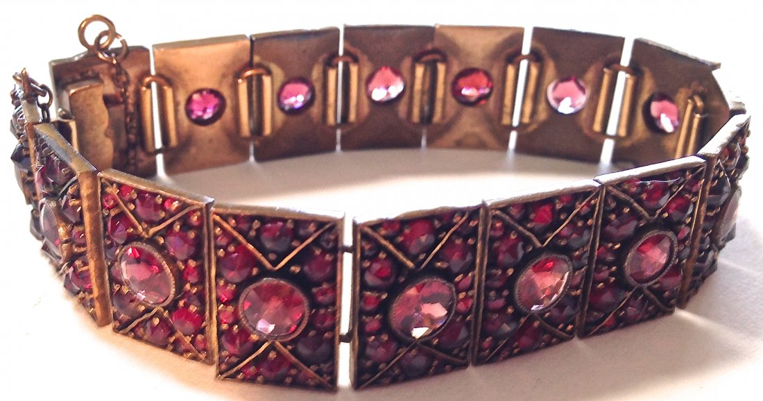 Victorian Garnet Bracelet (1 of 4)