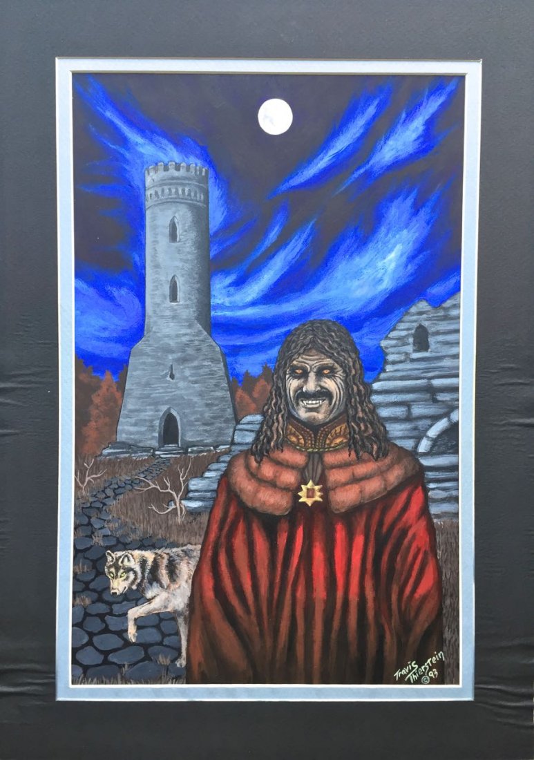 Gothic Science Fiction Painting, Vlad Drule, Thierstein (1 of 5)