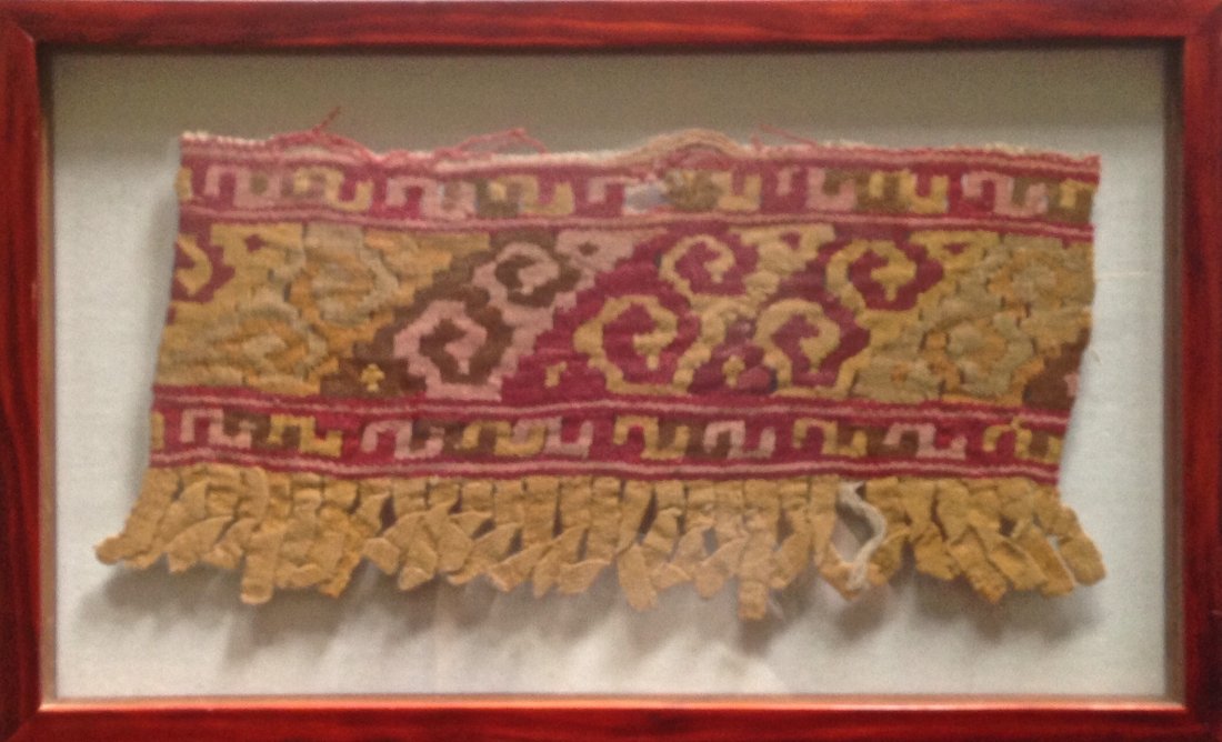 Pre-columbian Textile, Framed (1 of 3)