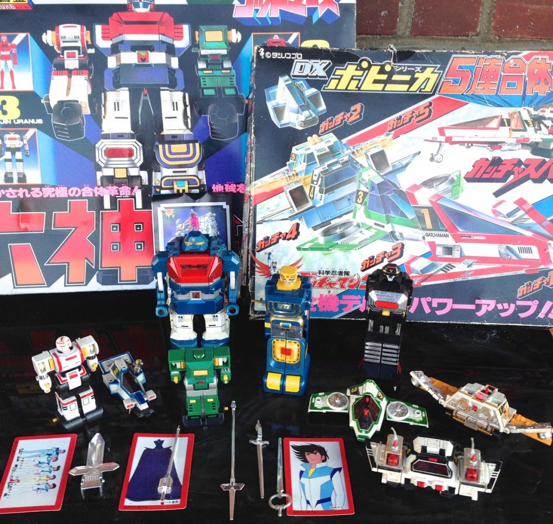 Japanese Robot Collection & Fighter Space Ships (1 of 6)
