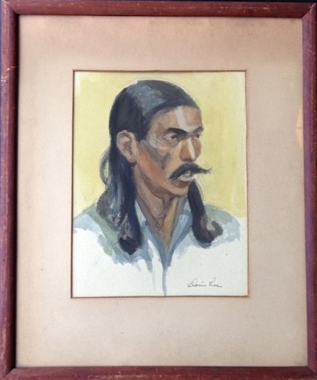 Doris Emrick Lee (American 1905-1983): Doris Emrick Lee (American 1905-1983)Watercolor on paperW.P.A. Artist , Woodstock ColonySigned lower right Doris LeeDimension Framed: 16.4" x11.4"; Sight: 11.6" x 9"Good conditionPrivate Estate