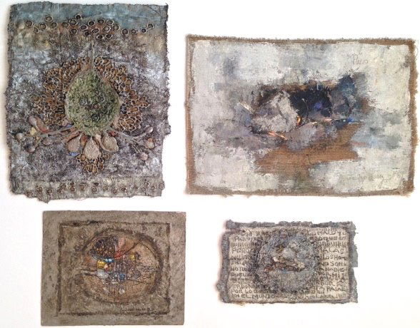 Four Latin American Abstract paintings, Larez (1 of 5)