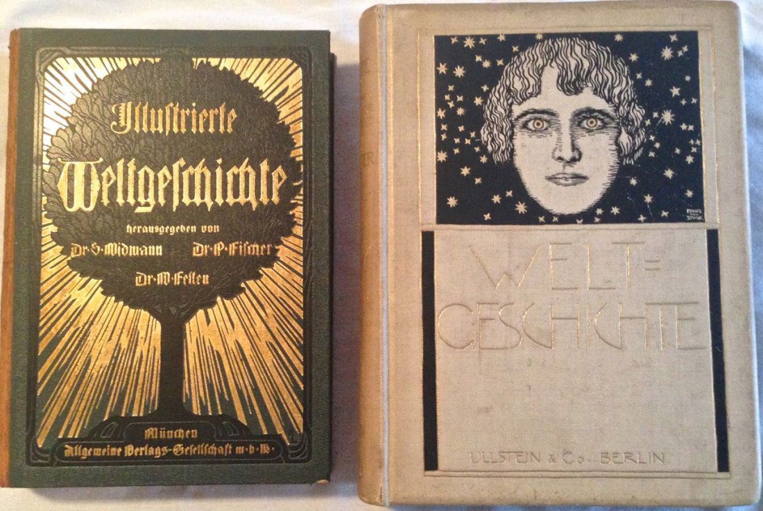 GERMAN BOOKS, COVER BY FRANZ VON STUCK (1 of 5)