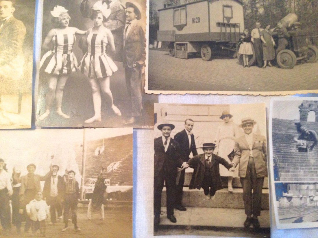 PHOTOGRAPH ALBUM ,TRAVELING CARNIVAL CIRCUS 1920's (1 of 5)