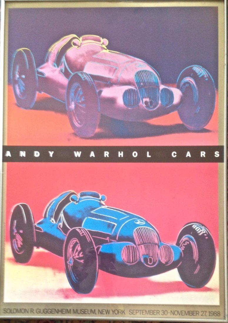 Andy Warhol (American, 1928-1987 ) "Warhol Cars" (1 of 4)