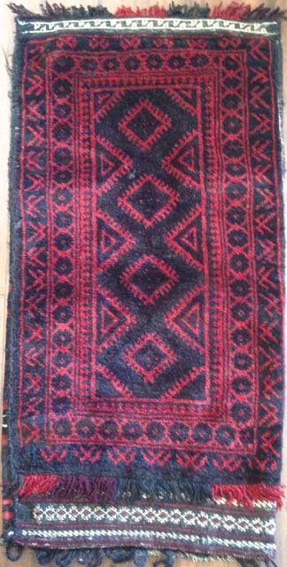 Turkish Hand-Woven Rug Saddle Bag (1 of 3)