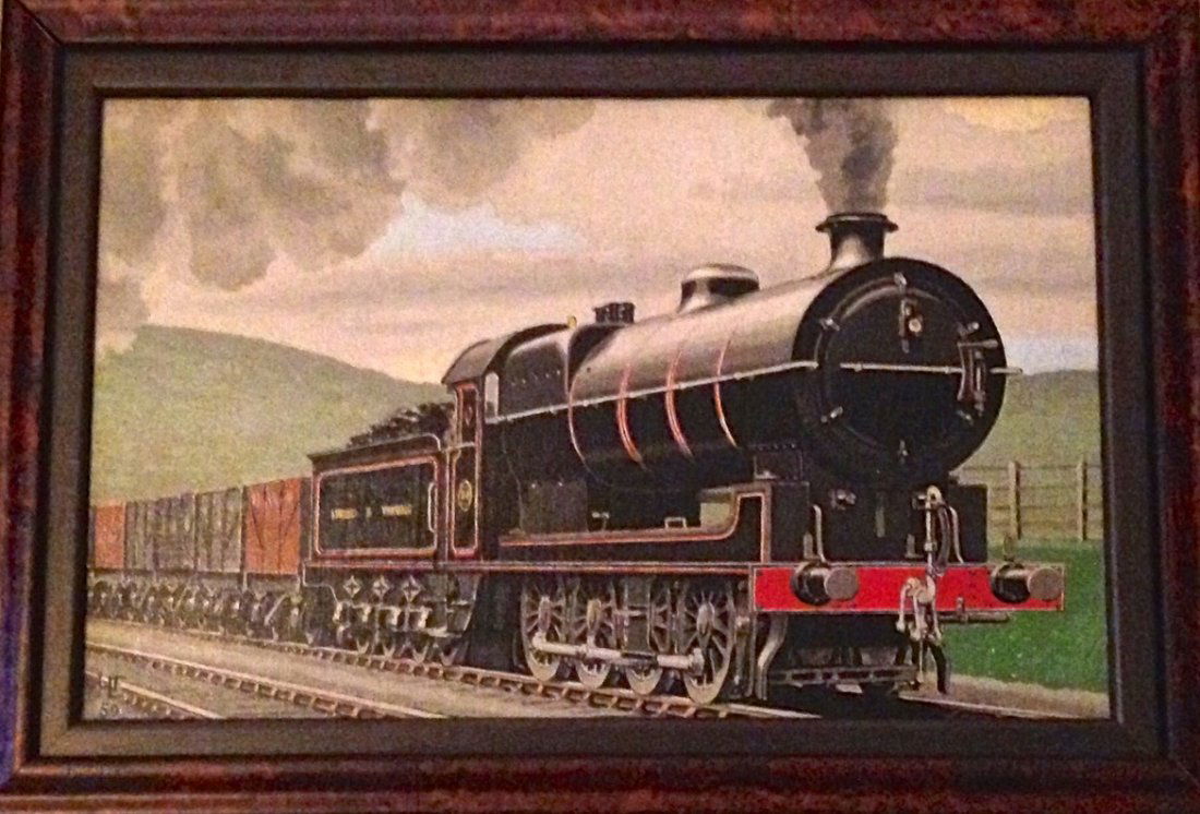 Hugh Murton Le Fleming, Original Locomotive Painting (1 of 4)
